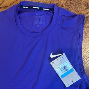 Nike Purple Sleeveless Dri-FIT Training Tank